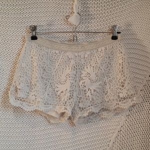 Mossimo • Crocheted Lace Shorts